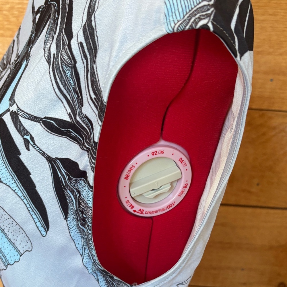 Anthropologie Tropical Parrot Maxi Dress - Blue/Pink - Picture 5 of 6